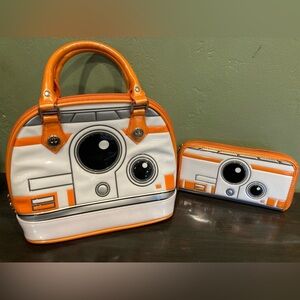 BB8 Loungefly Dome Bag & Wallet